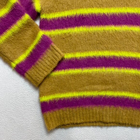 Andersson Bell Oversized Sweater Womens S Multicolor Jumper Alpaca Wool Pullover - Picture 4 of 14